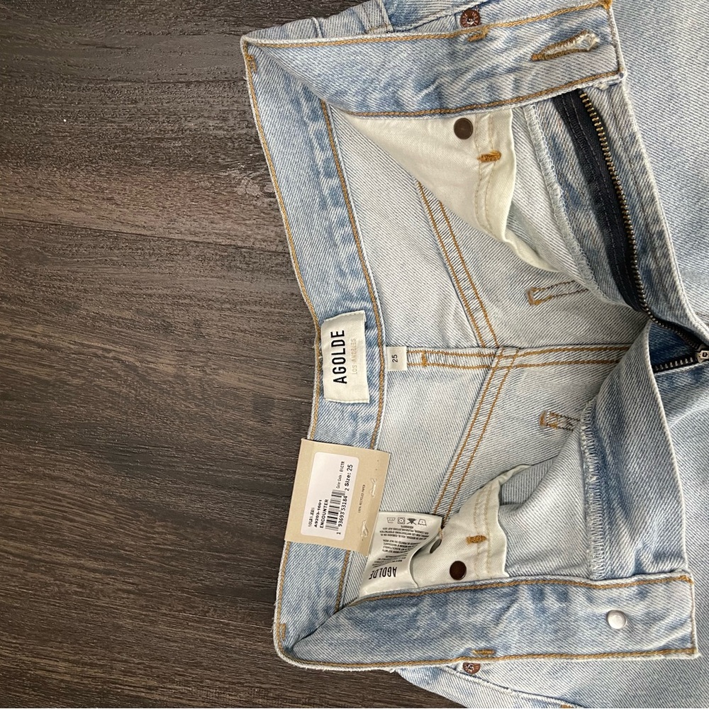 Agolde Nolan Encounter High Waist Jeans - NWT - Picture 2 of 6